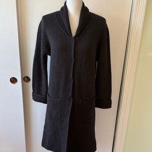 Transit Par Such Gray Wool Long Cardigan M/L